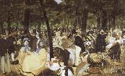 Edouard Manet Music at the Tuileries oil on canvas